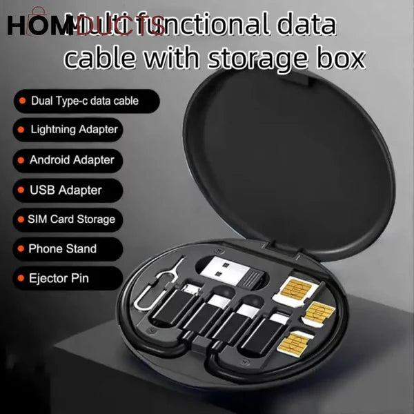Multi-Function 6-in-1 Charging Cable Kit